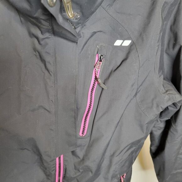 KOPPEN BLACK SKI SNOWBOARD WINTER SNOW WATER REPEL OUTDOOR COAT JACKET M MEDIUM - Picture 6 of 13